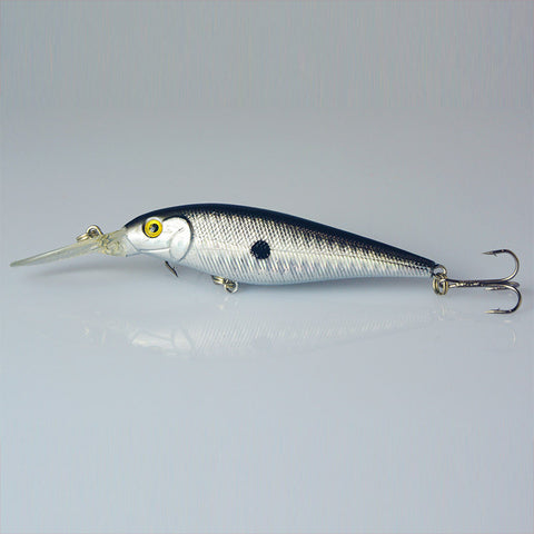 1PCS Super Quality  5 Colors 11cm 10.5g Hard Bait Minnow Fishing lures Bass Fresh Salt water 4#hook