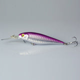 1PCS Super Quality  5 Colors 11cm 10.5g Hard Bait Minnow Fishing lures Bass Fresh Salt water 4#hook