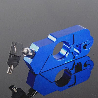 Motorcycle Handlebar Lock Scooter ATV Brake Clutch Security Safety Theft Protection Locks