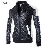 Motorcycle Zipper Leather Jacket