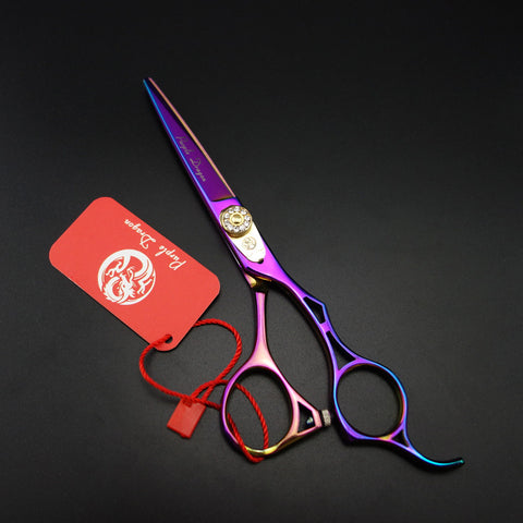 5.5 in. Purple Dragon Professional  Hair scissors Cutting scissors,Personality Barber shears,High-grade quality,S398