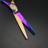 5.5 in. Purple Dragon Professional  Hair scissors Cutting scissors,Personality Barber shears,High-grade quality,S398