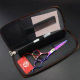 5.5 in. Purple Dragon Professional  Hair scissors Cutting scissors,Personality Barber shears,High-grade quality,S398