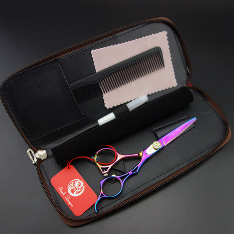 5.5 in. Purple Dragon Professional  Hair scissors Cutting scissors,Personality Barber shears,High-grade quality,S398