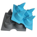 Cool Shark Fin Shape Ice Cube Freeze Mold Ice Maker Mould