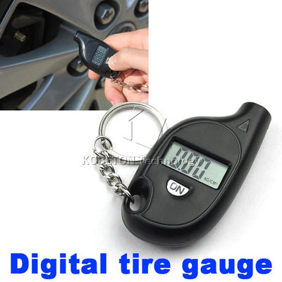 Durable 2-150 PSI Mini Digital Car Auto Tire Air Pressure Gauge Tester Motorcycle Tyre Meter , LCD display
