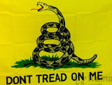 Dont Tread on Me  Gadsden Flag 3*5 feet (yellow)