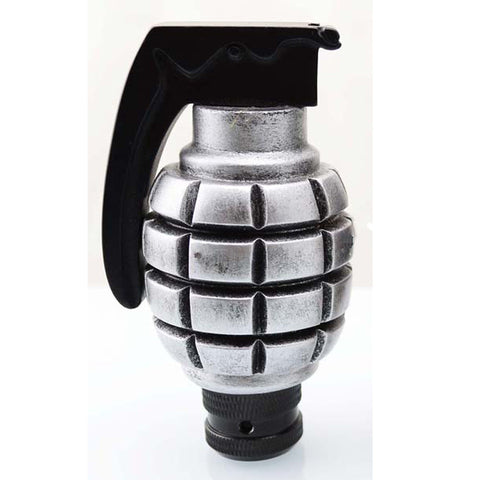 Silver Car Gear Shift Knob Grenades Shifter
