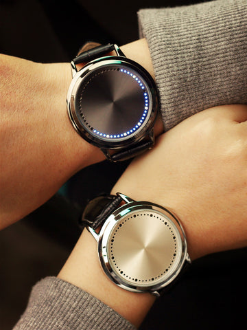 waterproof LED watch men and women couple watch smart electronics casual watches