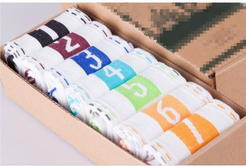 7pcs/lot socks brand mens bamboo fiber