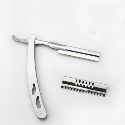 High quality Men face Straight Sharp 440C Stainless Steel