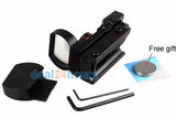 Holographic 4 Reticle Red/Green Dot Tactical Reflex Sight Scope with Mount for Gun 33mm