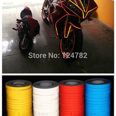 500cm X 1cm Motorcycle Reflective Tape