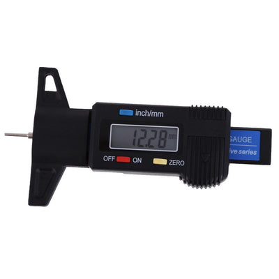 Tyre Digital Tread Brake Pad Shoe Gauge Depth Tester