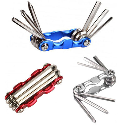 Portable 6 in 1 Multi-function Moutain Road Bicycle Bike Repair Tool Set Kits Hex Key Wrenches 3/4/5/6mm BHU2