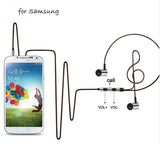 Earphone Headphone Ears headset With MIC Retail box
