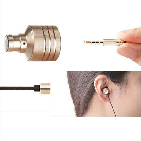 Earphone Headphone Ears headset With MIC Retail box