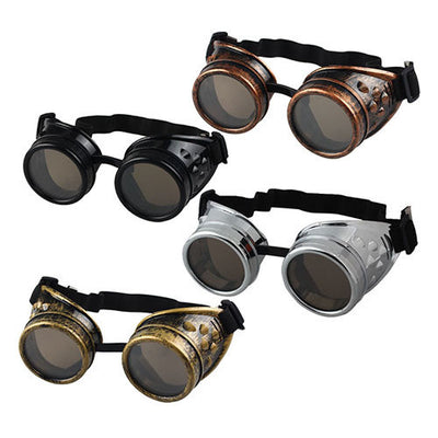 Vintage Victorian Style Steampunk Goggles Welding