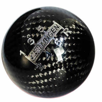 VR STORE-Carbon Fiber MUGEN Gear Shift Knob Six Speed Manual