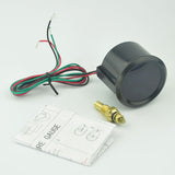 2" 52mm Black Car Motor Blue light Digital LED Electronic Water Temp