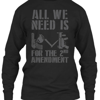 All we need is love long sleeve