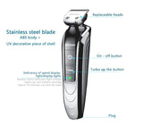 Kemei1832 New Cutter Electric Hair Clipper Rechargeable Hair Trimmer Shaver Razor Cordless Adjustable Clipper