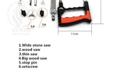 11 in 1 Magic Saw Multifunction Hand DIY Saw Wood Glass Metal Plastic Rubber 9 Blades