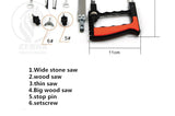 11 in 1 Magic Saw Multifunction Hand DIY Saw  Metal Wood Glass Plastic Rubber 9 Blades