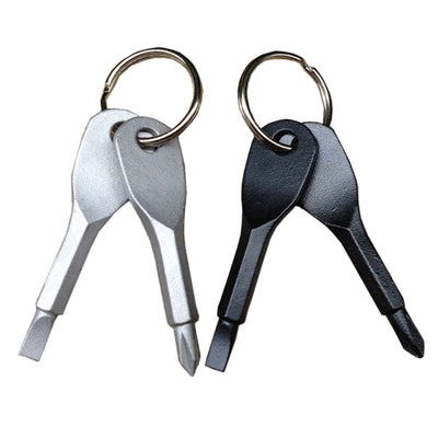 Precision cast steel portable multifinction key chain