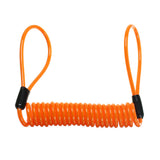 Alarm Disc Lock Security Anti Thief Motorbike Motorcycle Wheel Disc Brake Bag And Reminder Spring Cable