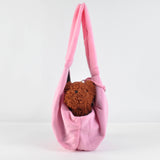 Solf Pet Carrier Bag Small Dog Cat Pet Carrier Backpacks Cotton Sling Bag