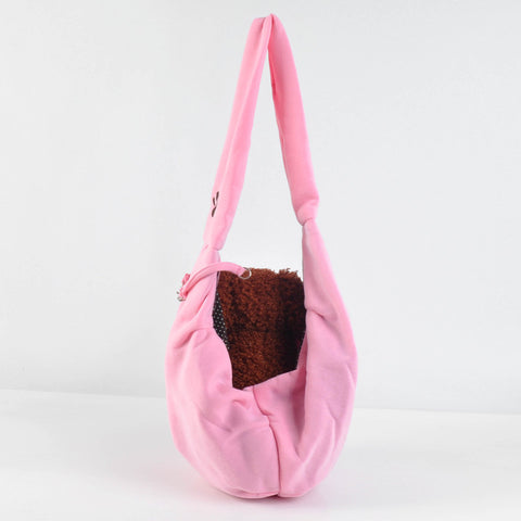 Solf Pet Carrier Bag Small Dog Cat Pet Carrier Backpacks Cotton Sling Bag