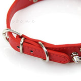 Adjustable PU Leather Rivet Spiked Studded Pet Puppy Dog Collar Neck Strap