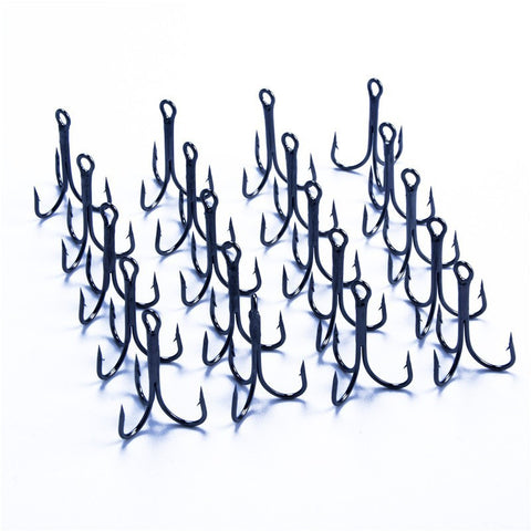 20 Pcs 2# 4# 6# 8# High Carbon Steel Fishing Hooks