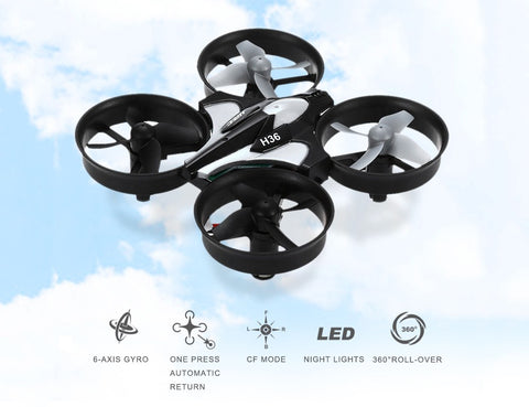JJRC H36 Mini Drone 6-Axis Gyro Headless Mode RC Quadcopter RTF 2.4GHz With Headless Mode