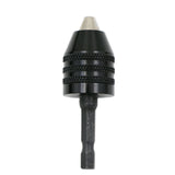 0.3-8mm Black Keyless Drill Chuck