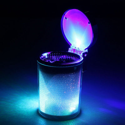 LED Light Lamp  Ashtray Holder