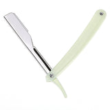 Stainless Steel Face Cleaning Razor Barber Folding Straight Edge