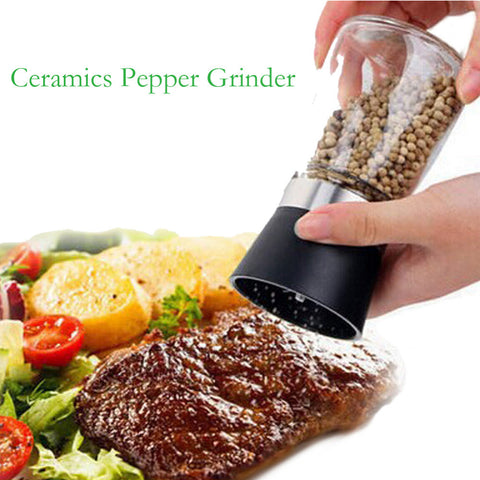 Salt and Pepper mill grinder Glass