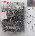Rompin 50Pcs/box Size #2-15 High Carbon Steel Circle Owner Fishing