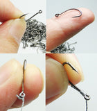 Rompin 50Pcs/box Size #2-15 High Carbon Steel Circle Owner Fishing