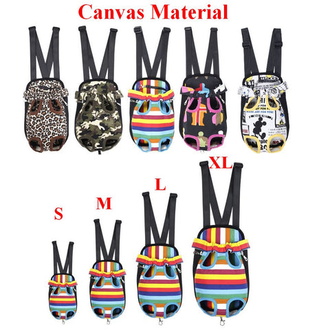 Carrier Dog Front Chest Backpack Five Holes Backpack