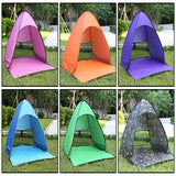 Instant Quick Cabana Beach Tent Outdoor Automatic Foldable Sun Shelter 3 - 4 Person Portable UV Protection