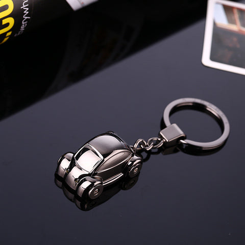 9.4CMCreative Metal lED Car Keychain car accessories Turbo Charger Key Chains Key Ring Holder Keyring Porte clef Gift Souvenirs