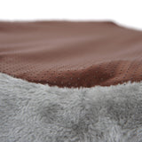 Grey Mouse Shape Bed for Small Cats Dogs Waterproof Bottom