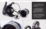 SeaKnight GA 2000/3000/4000 New Design Worm Shaft Structure 13BB Quality Lure Spinning Fishing Reel with Carbon Fiber Handle