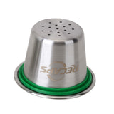 Refillable Nespresso Capsules  (1 pod +60 seals) Stainless Steel