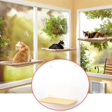 Cute Pet Hanging Beds Bearing 20kg Cat Sunny Seat Window Mount Pet Cat Hammock