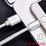 20cm / 100cm Super Strong Leather Metal Plug Micro USB Cable for iPhone 6 6s Plus 5s 5 iPadmini / Samsung / Xiaomi