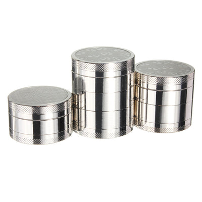3 4 5 Layers Herb Spice Grinder Metal Plate Magnetic Pollinator 40mm